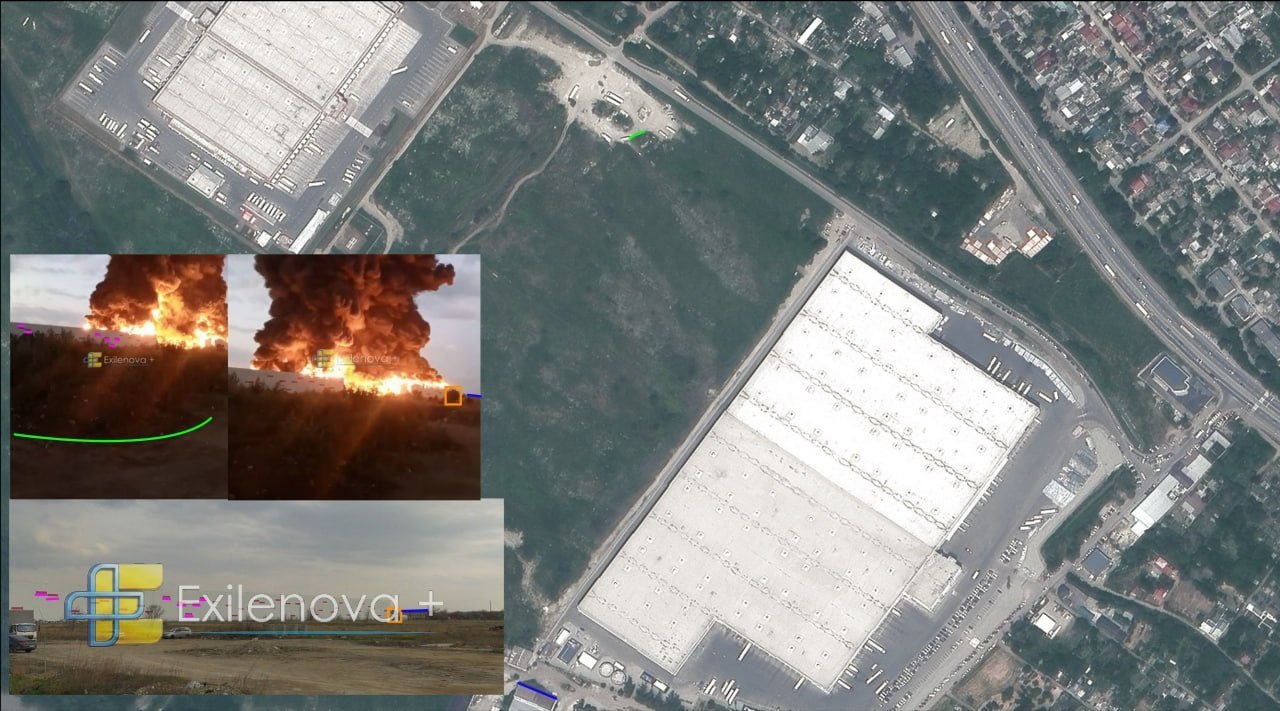 Drones set another largest Wildberries' warehouse on fire in Russian Stavropol